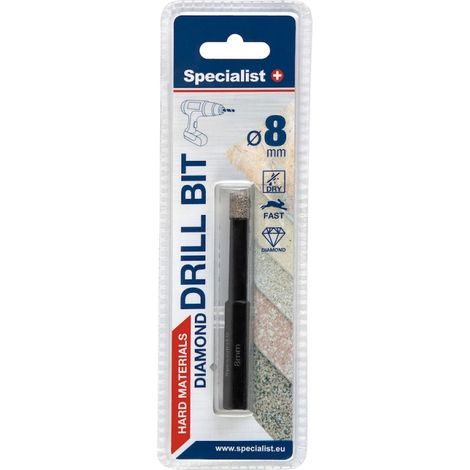 Foret à diamant Specialist 11/2-9308 8 mm