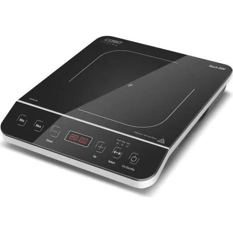 Caso 2008 Touch 2000 piastra induzione portatile nera