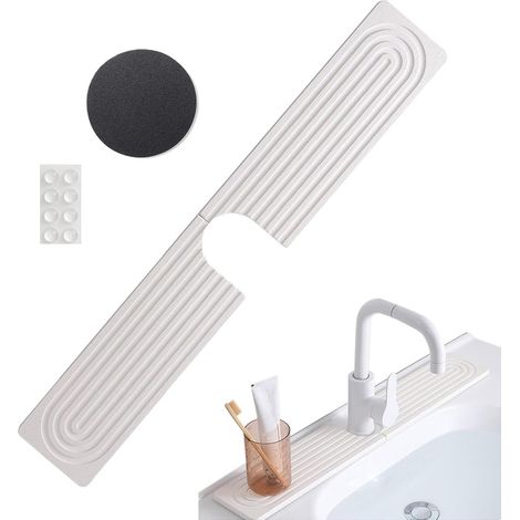 Tapis pour Robinet d'Évier de Cuisine - Tapis en Terre de (1/5)