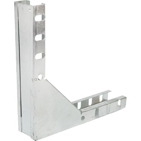 Gomito verticale a 90 gradi per grondaia in acciaio zincato 25x50mm (1/4)