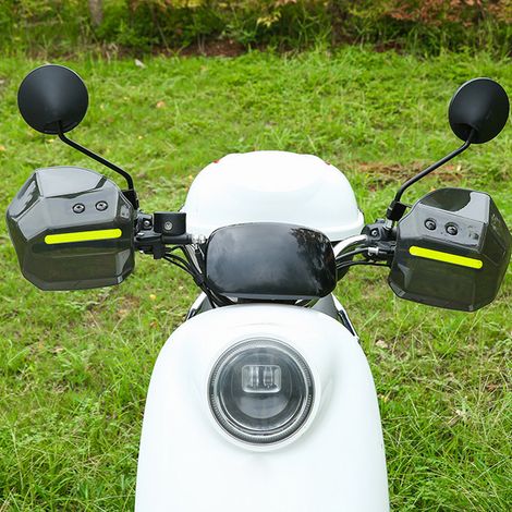 Protège-mains de vélo électrique, protège-mains de moto, pare-brise de guidon universel, coupe-vent et étanche à la pluie (1/5)