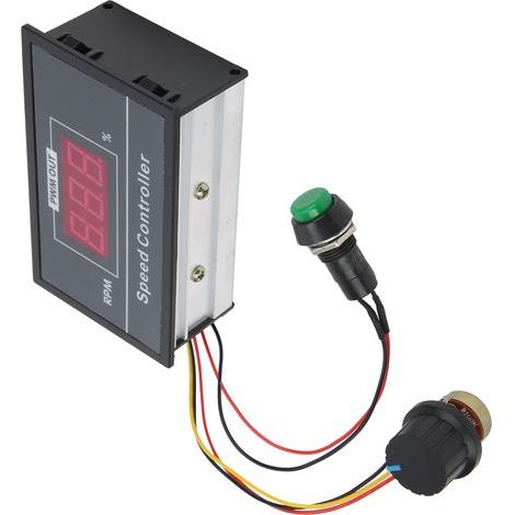 PWM-Drehzahlregler für Gleichstrommotoren, stufenlos, 6 V, 12 V, 24 V, 48 V (1/5)