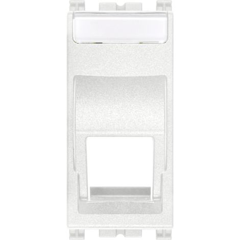 VIMAR - 19343.K.B Adattatore RJ45 inclinato bianco