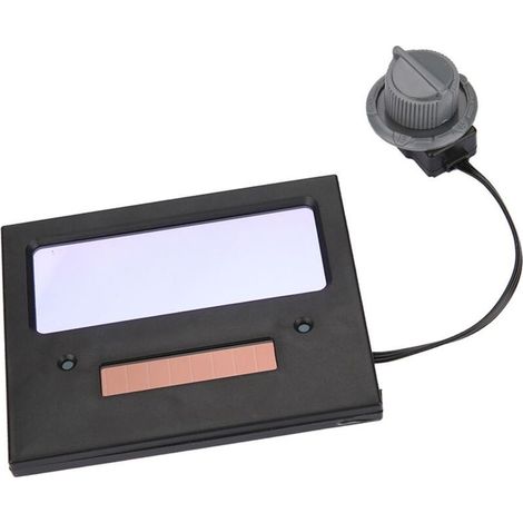 Masque de soudage à assombrissement automatique solaire – Filtre DIN8.5-12.5 – Réglage de sensibilité – Protection UV DIN16 – 110 x 90 mm - TX300BF (1/4)