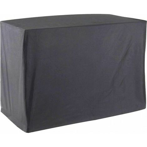 Housse De Protection pour chariot plancha Haute Qualité polyester L 120 x l 60 x h 90 cm couleur anthracite (1/2)