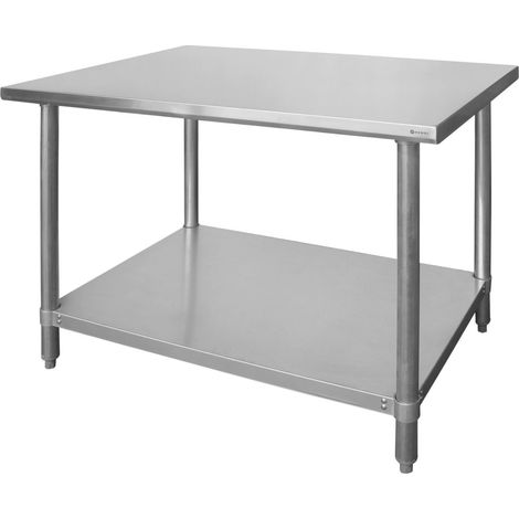 Budget Line Mitteltisch mit Ablagefläche (verschraubt) – 120 x 60 x 85 cm