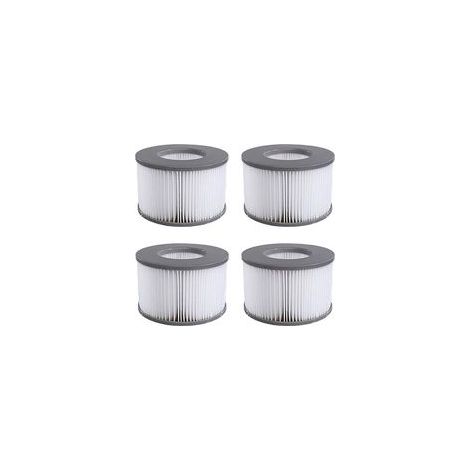 OEM – Filtre Spa Lite pour mspa – Cartouche filtrante 4000 cm² avec 90 ailettes – Modèle 2020 – Lot de 4 pièces (1/5)