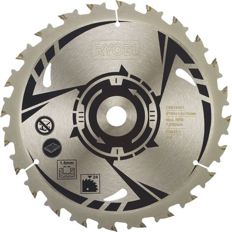 157645 Ryobi 184mm Sägeblatt