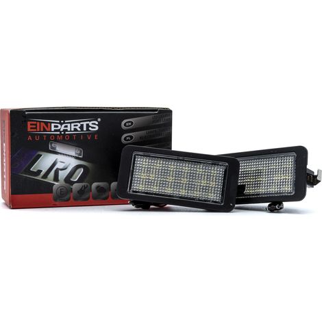 Luces LED para matrícula 6000K Blanco frío 12V Canbus para Seat Ibiza 6J 2008-2012 (1/5)