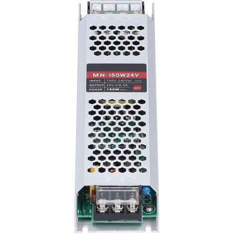Transformateur d'alimentation CTG 150 W, étanche IP68, pour LED, 24 V CC (1/5)
