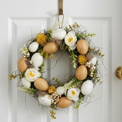 Botanical Neutral Spring Wreath (1/2)