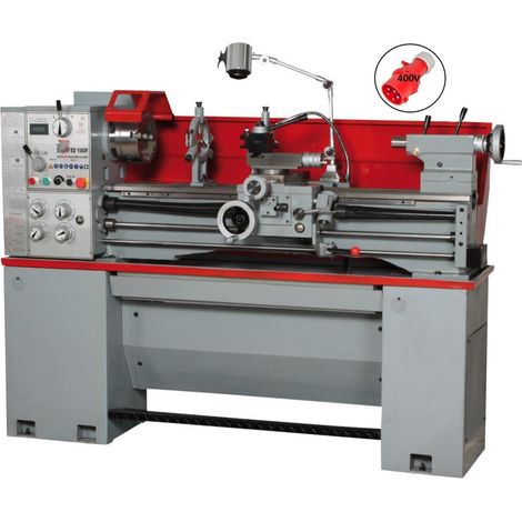 Tornio parallelo da ferro metallo 400v Holzmann ed1000f
