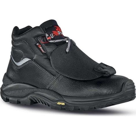 U-Power Depp S3 RS HRO HI M SRC Sicherheitsschuhe - 39 EU - Schwarze