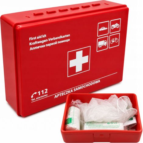 Trousse de premiers secours MINI voiture voyage retour touriste (1/5)