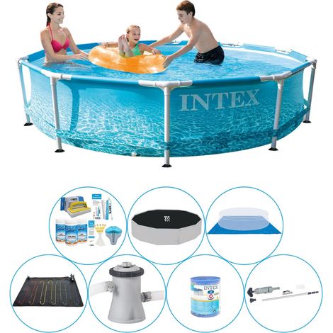 Intex Piscine Tubulaire Ronde - 305x76 cm - 7-pièces S20359 (1/5)