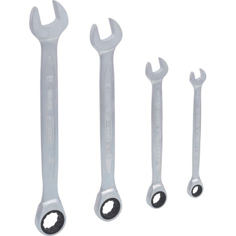 KS Tools GEARplus Ratschenringmaulschlüssel-Satz, 4-tlg. 10-19 mm (1/3)