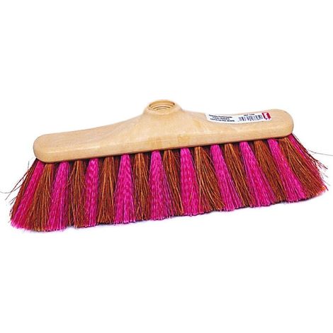 Balai coco 29cm extra zebre synthetique -Lot de 50 - Thomas Brosserie