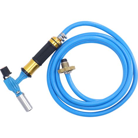 Chalumeau à gaz liquéfié à allumage électronique pour soudage avec tuyau antidéflagrant pour brasage (1/5)