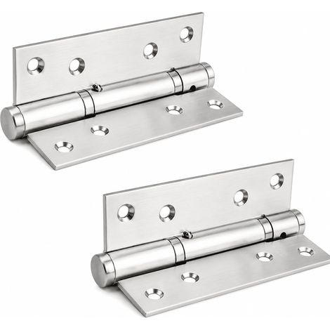 Charnière de porte hydraulique avec roulement à billes, à fermeture automatique, charnière en acier inoxydable 2 pièces. (1/5)