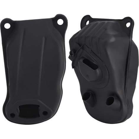 Silencieux échappement complet pour Husqvarna 550XP 545 550 XP tronçonneuse pièce remplacement métal 251g (1/5)