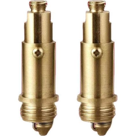 Lot De 2 Bondes À Ressort en Laiton pour Bonde De Baignoire Pop Up Click Clack,pour Bonde Clic Clac pour Lavabo,Remplacement De Évier De Baignoire (1/4)