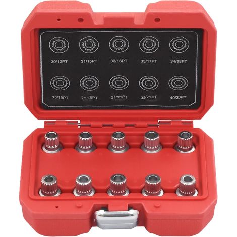 Set di 10 chiavi per dadi di bloccaggio delle ruote per BMW 020004204