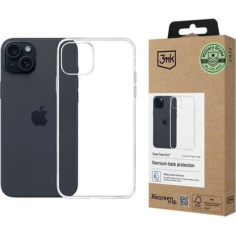 Funda para iPhone 14 Plus 3MK ClearCase Eco Transparente