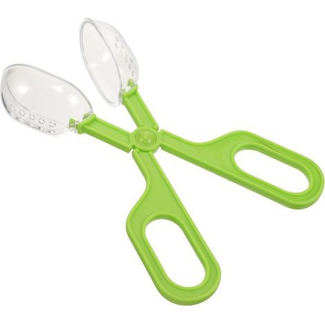 1 Pince Multifonctionnelle En Plastique Vert Clair Pour Reptiles Et Poissons, Outil D'alimentation Et De Nettoyage Pour Terrarium (1/5)