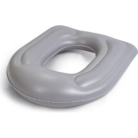 Coussin de siège de toilette gonflable, coussin surélevé en forme de donut, siège de toilette réglable en hauteur, soulagement (1/5)