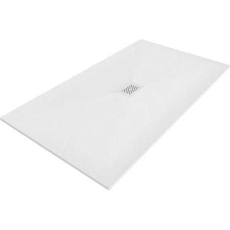 Mexen Hugo Rechteckige Duschwanne SMC 180 x 100 cm, weiß, weiße Abdeckung - 42101018-W (1/5)