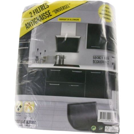 FILTRES DE HOTTES ANTI-GRAISSE 140G/M² POUR HOTTE CLEARIT - 71S7824 (1/3)