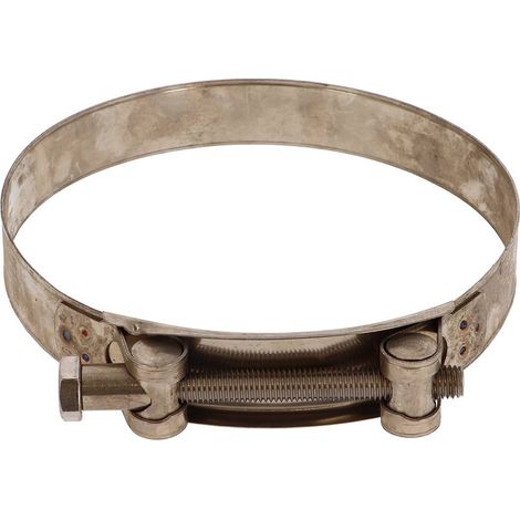 COLLIER DE SERRAGE TOURILLON W4 INOX POUR DIAMETRE 122-130 RENSON