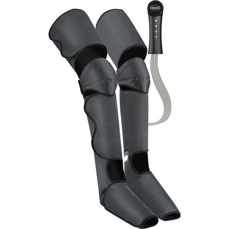 Appareil de massage des jambes et des pieds, appareil de massage des jambes pour les jambes, massage des mollets et des pieds pour les jambes tendues et lourdes avec 3 modes et 3 niveaux d'intensité (1/5)