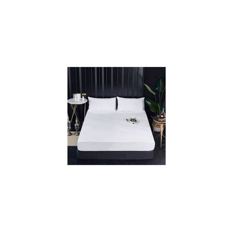 Protège-matelas, housse de matelas imperméable, surmatelas respirant, résistant aux déchirures, lavable, drap-housse ultra doux, (1/5)