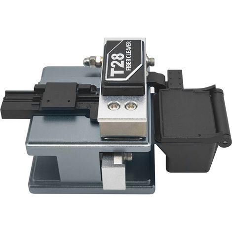 Glasfaserschneider aus Aluminiumlegierung, tragbares bruchsicheres Messer für Durchmesser 0,25 mm, 0,9 mm, 0,3 mm, grau, Präzisionswerkzeug. (1/5)