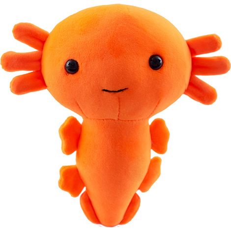 Peluche douce pour enfants orange en coton PP élastique, jouet rembourré pour canapé et lit, adorable et cartoon (1/5)