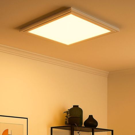Deckenpanel Deckenleuchte Panel Smart Home App Sprachsteuerung Farbwechsel Dimmer, Alu, RGB LED 1x 16W 1x 2000lm 2700-6500K, LxBxH 30x30x11