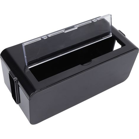 Boîte de Rangement pour Prises Électriques - Organisateur de Câbles Antipoussière, Sécurisé, pour Maison, Moyen, Noir (1/5)