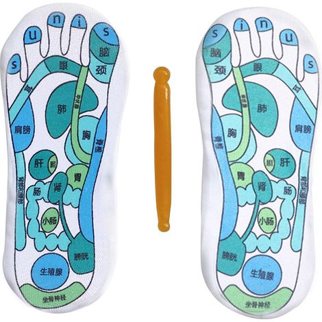 Filiyano-Plaque de massage électrique EMS pour les pieds, stimulateur d'acupuncture pour les pieds, blanche, taille unique (1/5)