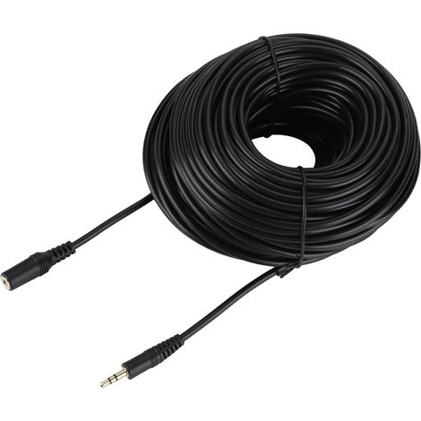 Câble de prolongation audio 3.5mm 30 mètres pour enceintes et casques (1/5)