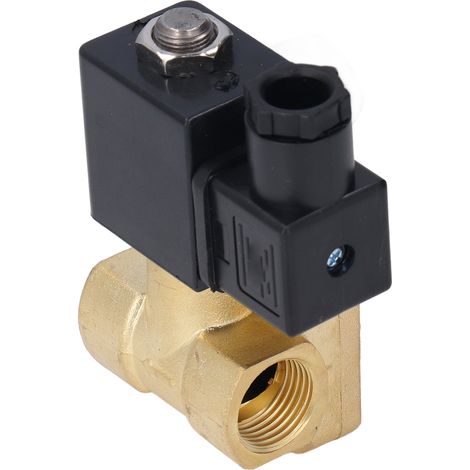 Électrovanne G1/2 pouce normalement fermée, vanne à membrane haute pression à deux positions et deux voies, 220 V CA
