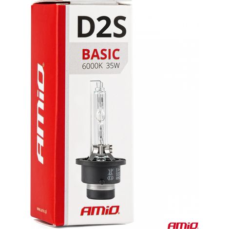 Ampoule xénon à filament xénon D2S 6000K AMiO BASIC AMIO-01320 (1/2)