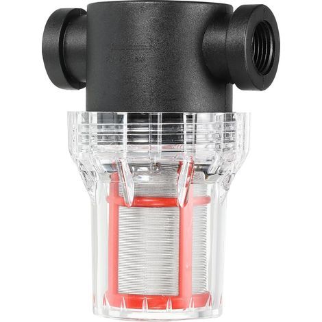 1/2 Pouces Filtre Crépine pour Pompe à Eau, Filtre Crépine de Pompe à Eau avec Écran de Filtration en Acier Inoxydable 200 Mesh pour l'Irrigation du Jardin (1/5)