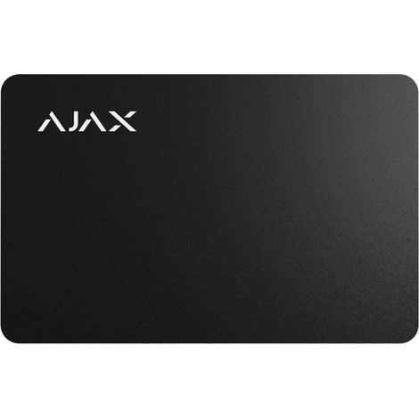 Ajax AJ-PASS-B Tarjeta de acceso sin contacto negra RFID