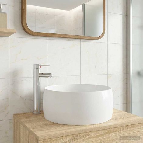 Lavabo de baño Cromado 38,5 x 38,5 x 16 cm Metal