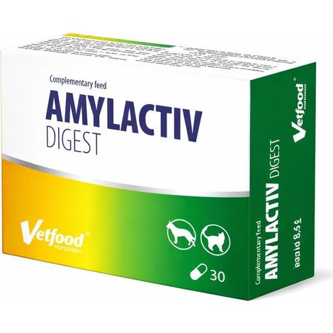 VETFOOD Amylactiv digest pies i kot 30 kapsułek