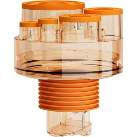 Anschluss für Küchenspülenablaufschlauch, Anschluss für Abwasser-Bypass-Schlauch, Anschluss für Wasserzulaufschlauch für Geschirrspüler und Waschmaschine