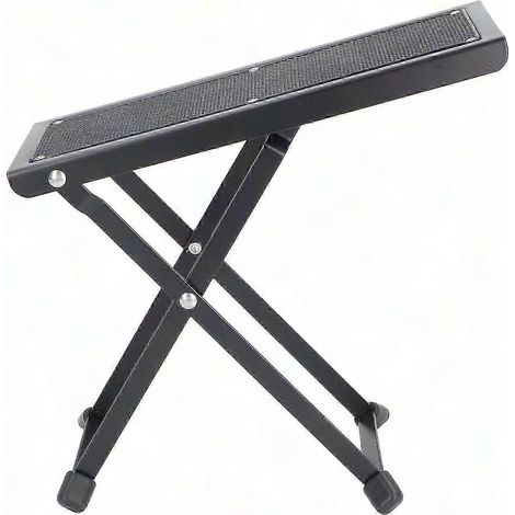 Marchepied de Douche Réglable en Hauteur 4 Niveaux, Repose-Pieds Antidérapant en Alliage pour Salle de Bains, avec Séparateur d\'Orteils (1/5)