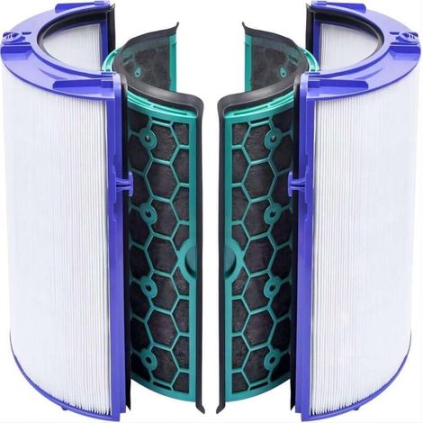 Vtizikl Filtre pour Dyson Pure Cool Link HP04 TP04 DP04 HP05 TP05 Pure Hot Cool Purificateur Air Accessoires 360° Filtre Système (1/4)