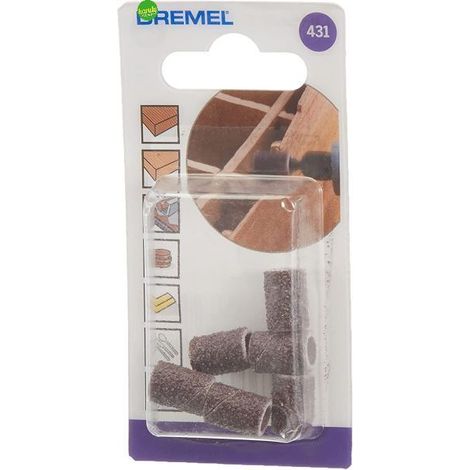 DREMEL 431 6 NASTRI ABRASIVI 6,4 MM GRANA 60